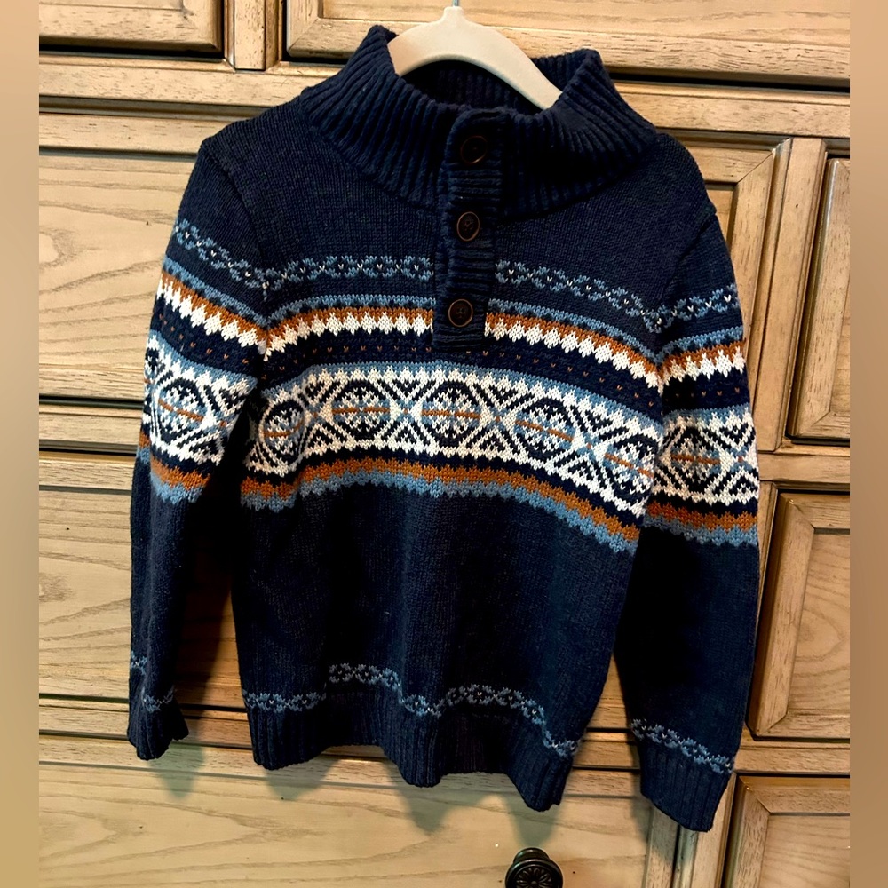 Janie and Jack Vintage Knit Sweater Size 3